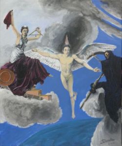 Voir le détail de cette oeuvre: L'ange de la liberté de Regnault